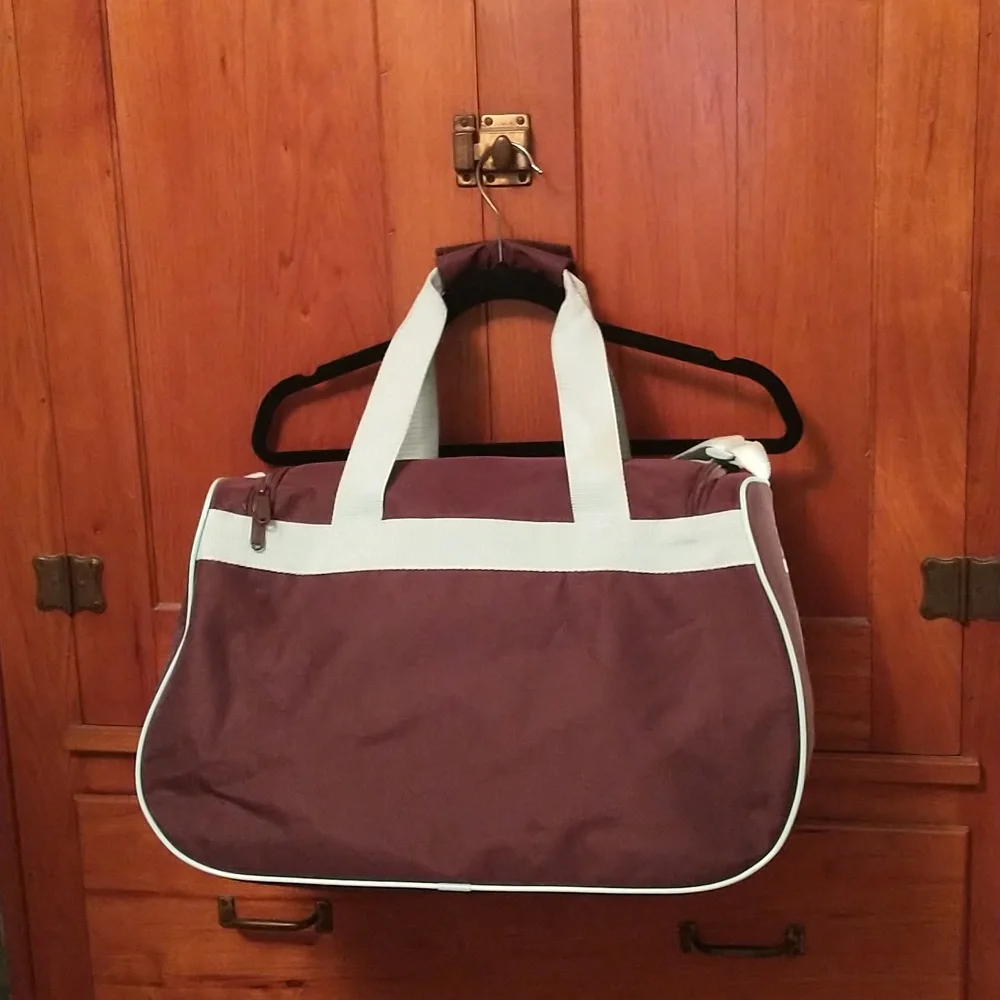 Adidas Brown/Blue Gym Bag - Picture 2 of 5